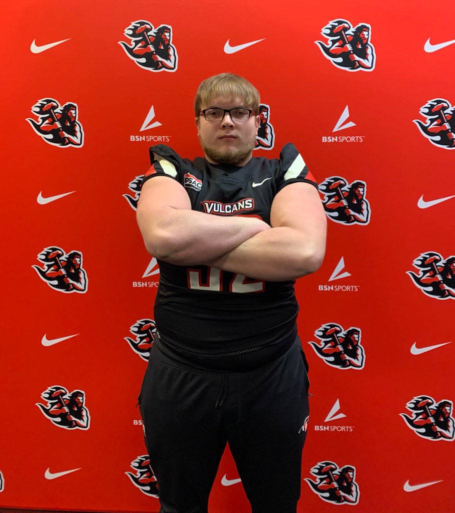 After a great visit I am glad to say I have received an offer from @CALU_football. Thanks to @CoachWilsonCalU @CoachSalsCalU and the rest of the coaching staff for a great day!