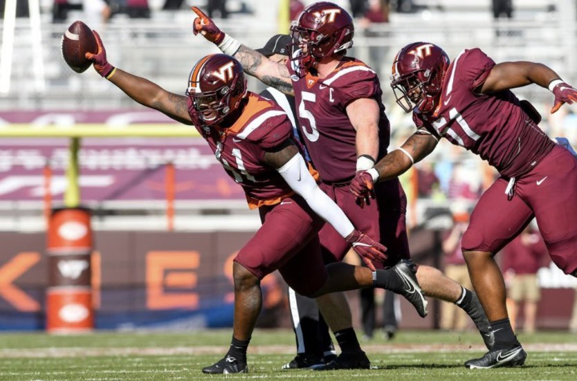 After a great conversation with <a href="/CoachPryVT/">Brent Pry</a> I am blessed to announce that I have received an offer from Virginia Tech , Go Hokies❕#27Strong🙏🏾<a href="/coachstuholt/">Stu Holt</a> <a href="/VTScoop247/">VTScoop247</a> <a href="/Hokie_Haven/">Hokie Haven on Rivals</a> @RivalsFriedman <a href="/adamgorney/">Adam Gorney</a> <a href="/BrianDohn247/">BrianDohn247</a> <a href="/coachjtmcgee/">Josh McGee</a>