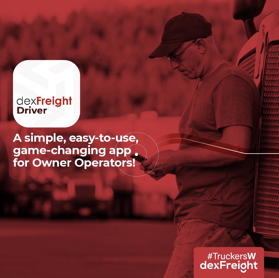 dexFreight's tweet photo. Our goal is to simplify your #truckinglife! Don’t forget to download #dexFreightDriver app! Find, negotiate, book, share documents, and get paid in one place!
#truckerswdexfreight #FL #ontruck #owneroperator https://t.co/VCa2xD4O4X