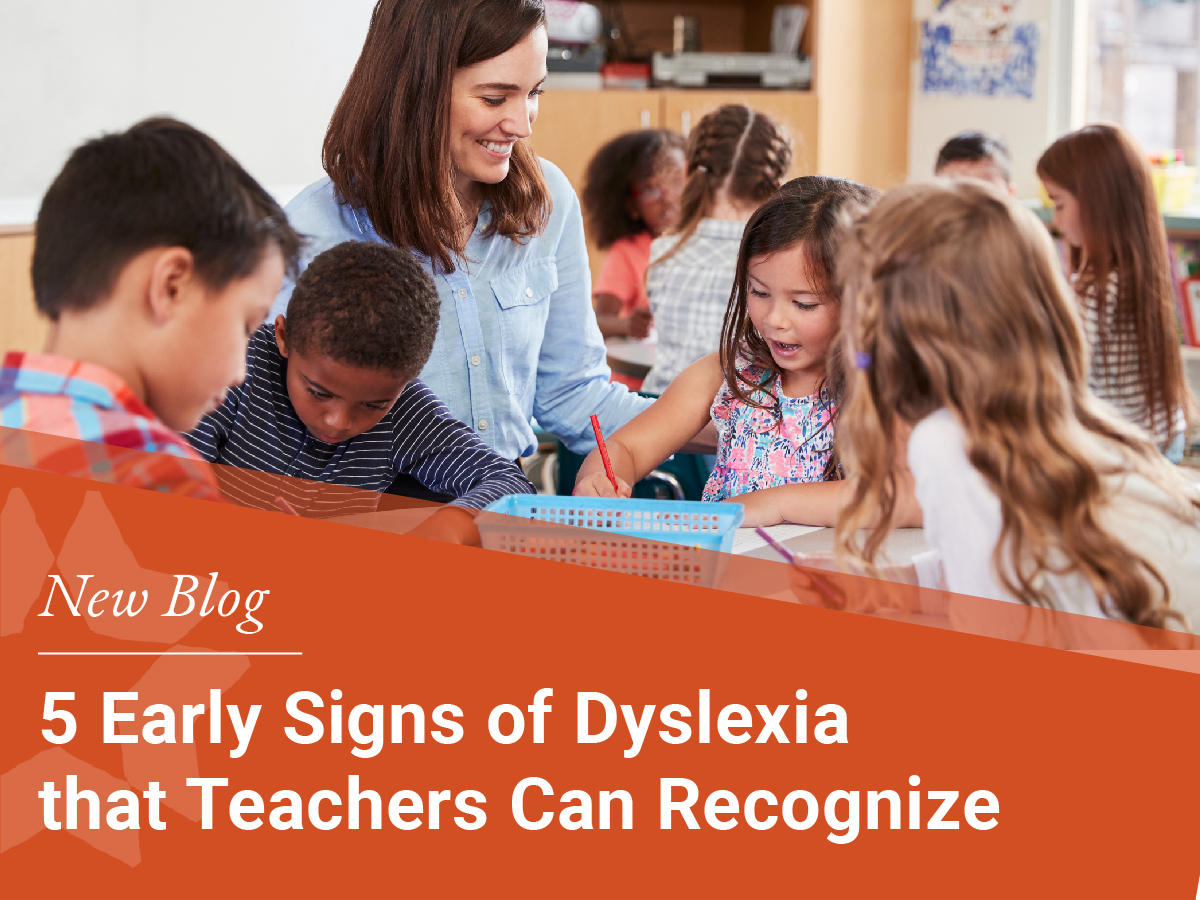 Teachers who recognize early signs of dyslexia can help their students receive beneficial accommodations in the future. Our latest blog highlights 5 signs of dyslexia that teachers can learn to recognize in their classrooms. Check it out! #DyslexiaResource bit.ly/EarlySignsOfDy…