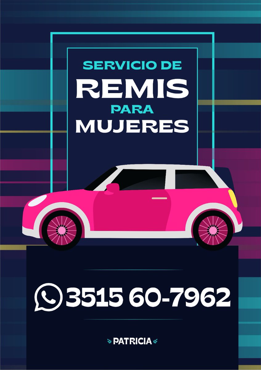 Chiquis de Córdoba capital. Mi mamá se quedó sin laburo y va a estar haciendo remís para mujeres, de día y de noche. Me darían una mano enorme compartiéndolo con sus amigas y familiares. Viajan seguras y hacen a una señora muy feliz 💜🙏 3515607962