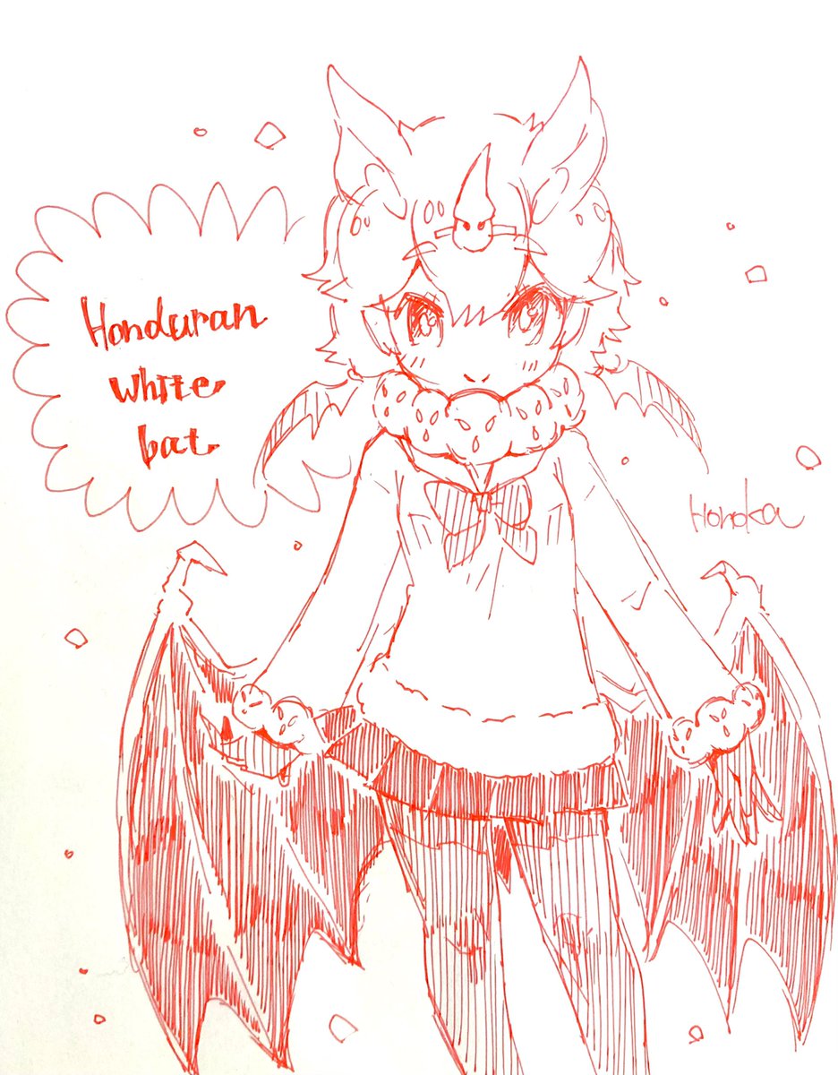シロヘラコウモリ
#けもフレ
#けものフレンズ 