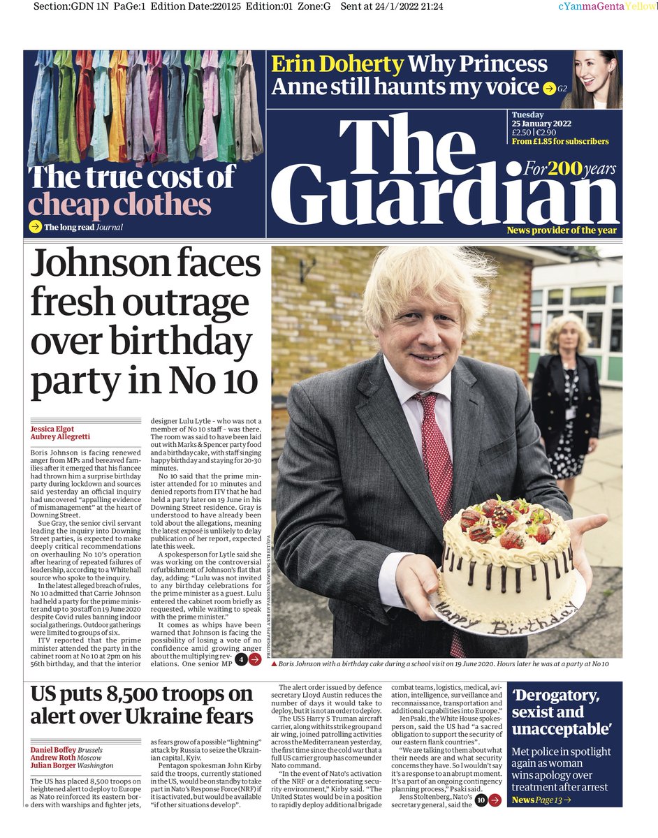 Tempete Indignation Des Preuves Epouvantables La Presse Britannique Reagit Au Nouveau Scandale Qui Touche Boris Johnson La Libre