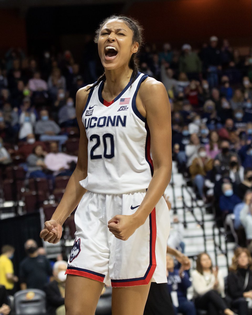 That’s PG ONO to you

Olivia Nelson-Ododa set career highs with 18 rebounds and 10 assists yesterday! She currently leads the Huskies with 127 rebounds and 63 assists.