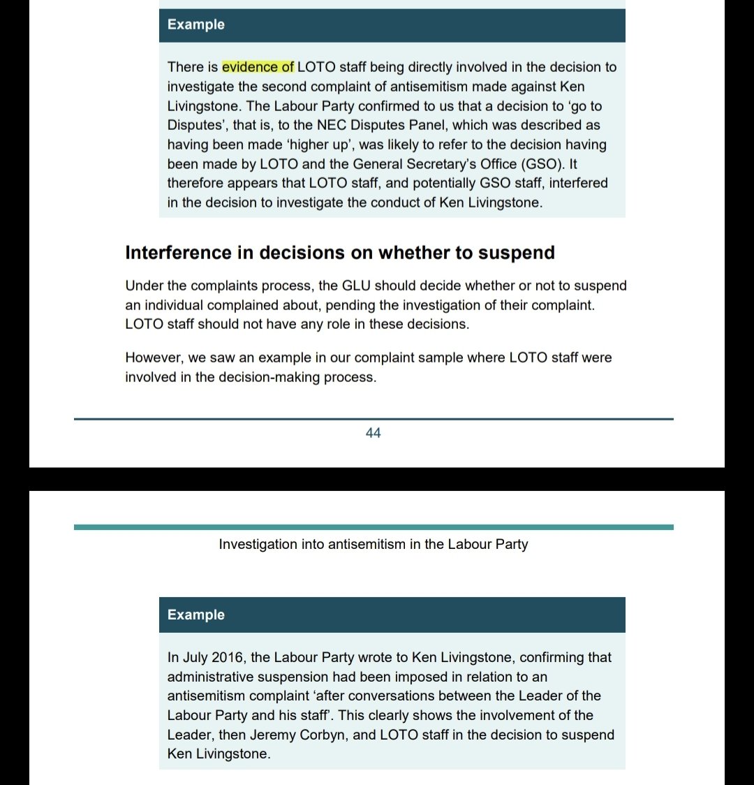 Funny how the examples in the ACTUAL REPORT contradict Clare's heavy implication about the LOTO