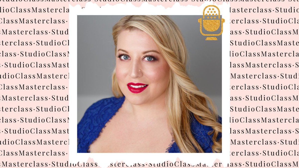 mezzoihnen's tweet photo. Look at this glorious goddess!!

Yup, I was a lucky duck who got to interview @LauraStrickling for a #Masterclass episode on the #StudioClass podcast! 

Check it out wherever you get your podcasts! (Also at https://t.co/rnN1tGF5Pp) https://t.co/iV1NWqTX96