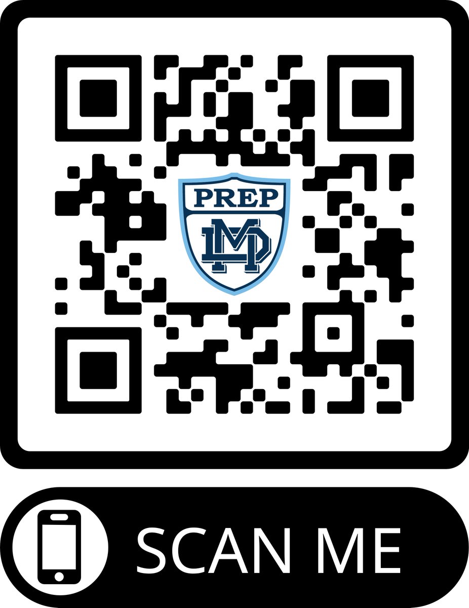 Share the good news! This is Mater Dei today. Mater Dei offers rigorous college prep and opportunities for students to learn, grow, compete and believe. Experience Mater Dei Prep Sun 1/30 or Sun 2/6, 1 PM. Scan the code to register or visit materdeiprep.org.