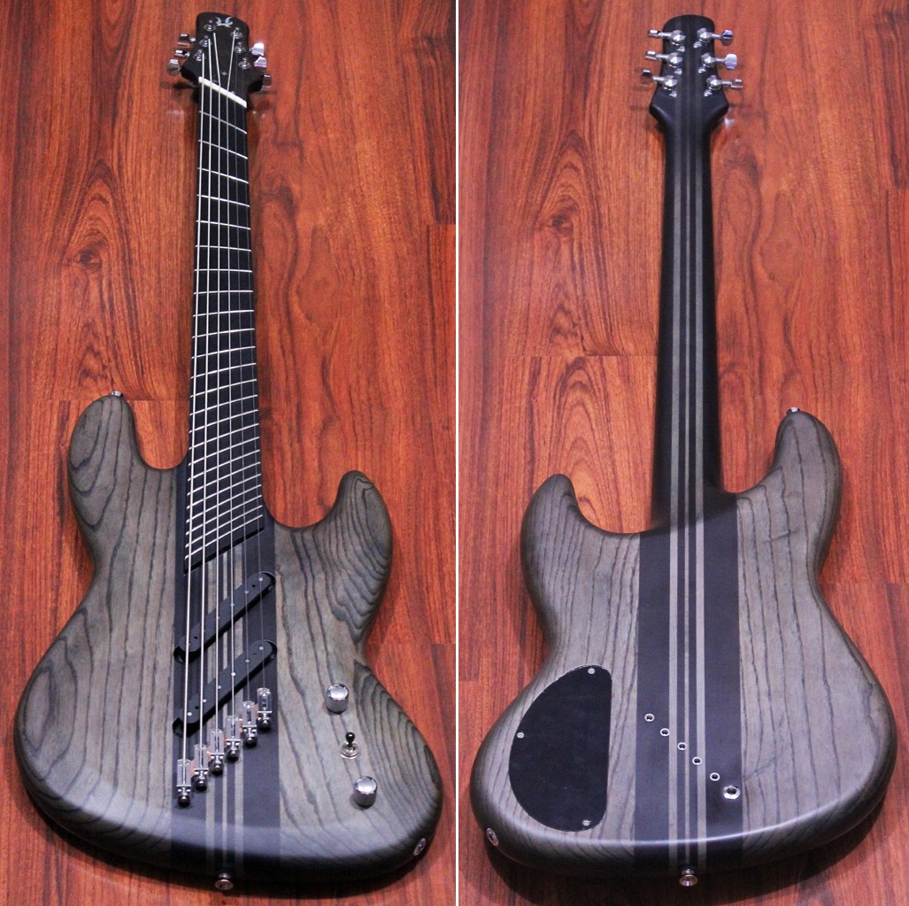 haloguitars's tweet photo. Halo Custom Shop JH6 Multi-Scale Fanned Fret with Angled Single Coils, Single Saddle Bridge System, Ash Body, Ebony Fretboard and 7 Piece Wenge/Maple Neck Through Construction

Design your own custom Halo here: https://t.co/0STecixo8Y https://t.co/xqGuOGlqsG