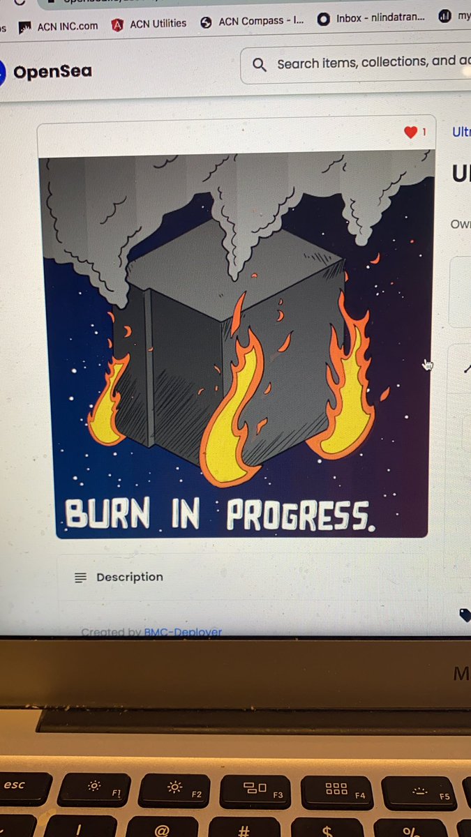 dump_ling's tweet photo. @davidgokhshtein Ultra miners real world utility. Just initiated their burn for their ultras @BMC_NFT I got some from the OG collections that I’m holding cuz the artwork is 🔥 https://t.co/PK0zoAjuQJ