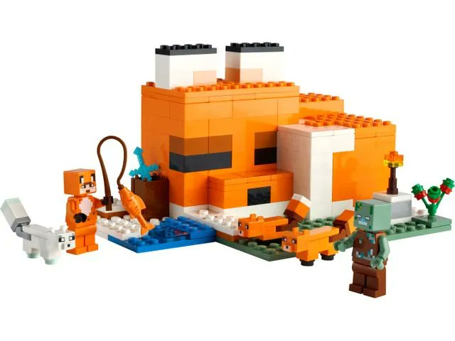 TheCollectorIO's tweet photo. We review the #LEGO #Minecraft Fox Lodge

https://t.co/zlD4QzzDU1

#LEGOMinecraft #FoxLodge #LEGOReview #21178 https://t.co/dJWJID0SXm