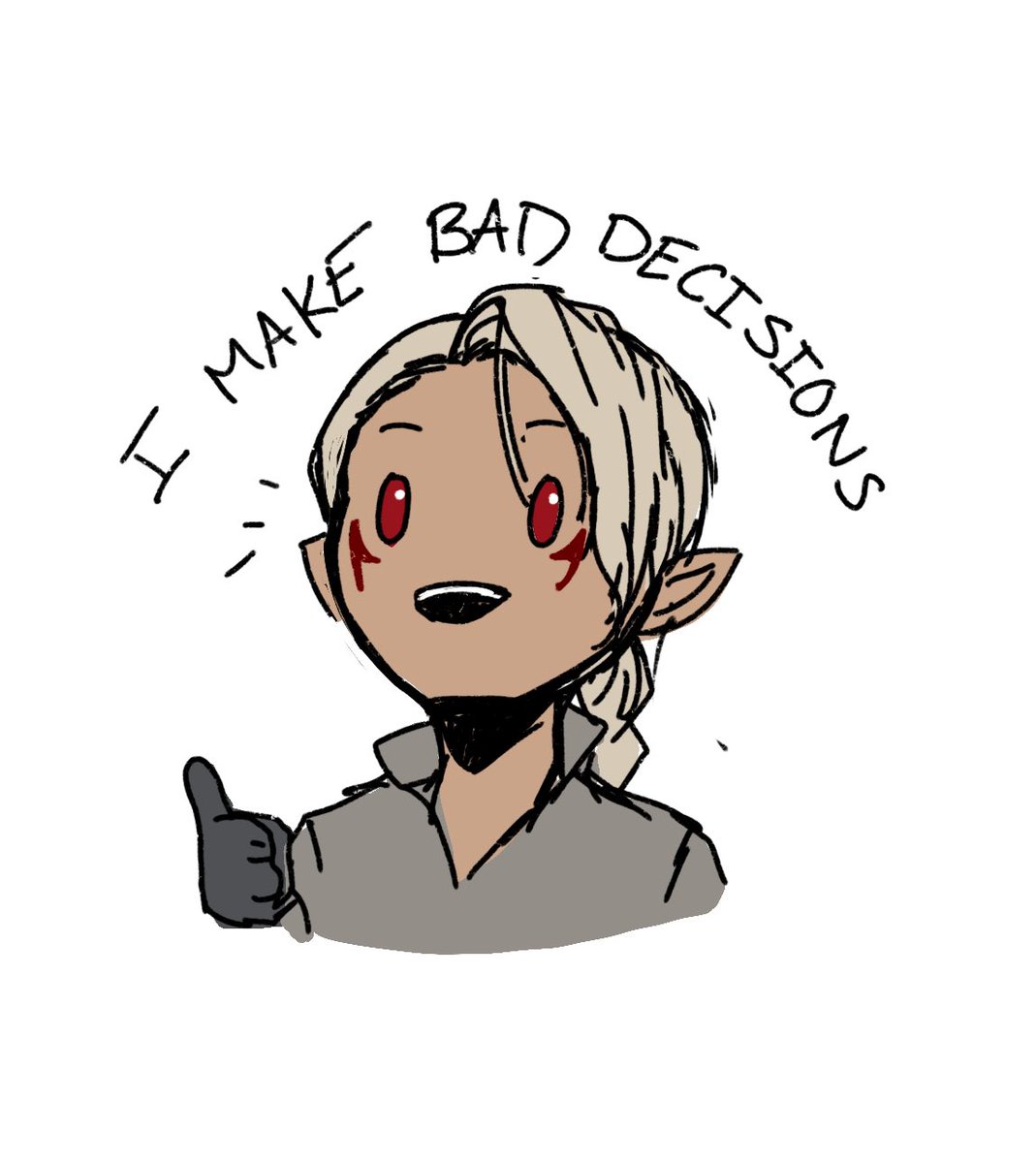 lizardinkart's tweet photo. Elarion, my small memey son, I love you so ❤️

#dnd #dungeonsanddragons #dndart #DnDcharacter https://t.co/YKMWK7Vh0v