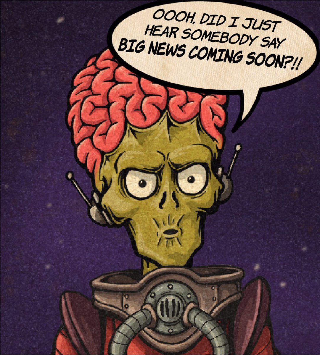 MartiansVs's tweet photo. Excitement levels are extremely high right now at Martians vs Rednecks HQ !!

#martiansvs #nft  #scifi #NFTCommunity #nftart #nftartist #discord #comic #comicart #scifiart #nftcollector #reveal #bignews https://t.co/Ox5g5qTI6A