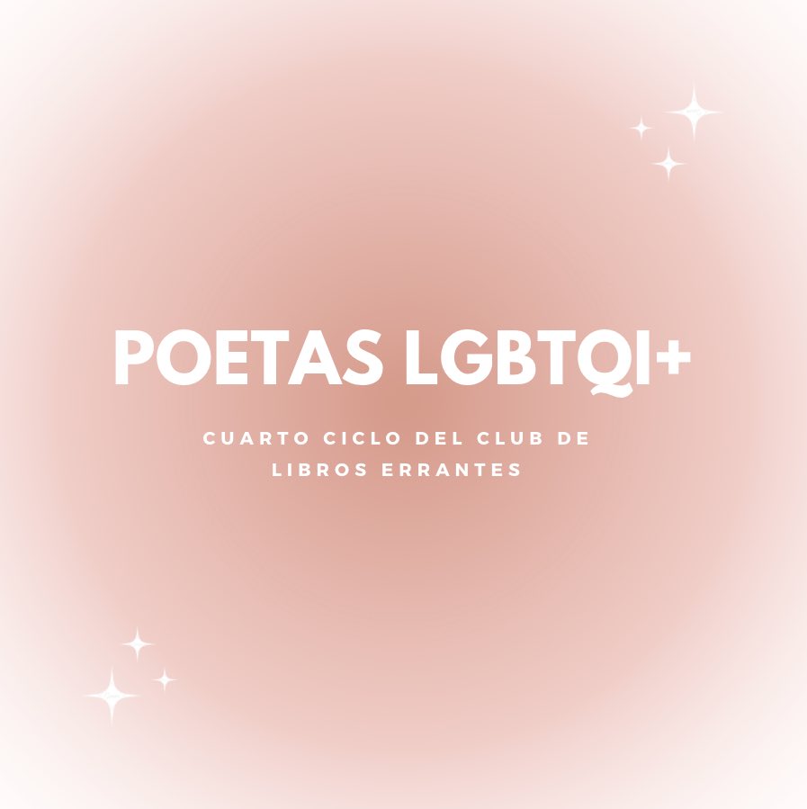 ✨P R O N T O✨

Porque nos interesan las voces del ecosistema literario venezolano en toda su pluralidad, nuestro próximo ciclo estará dedicado a poetas de la diversidad sexual. 

¡Más detalles en los próximos días!