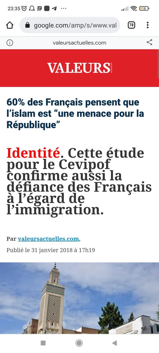 bnjnnjnb's tweet photo. Depuis 2018 ça n'a pas tellement bougé. Ce sondage reste un cas d'école pour comprendre comment les médias manipulent les masses. #boycottzoneinterditeM6 #islamophobie https://t.co/XZI2VKwiZM