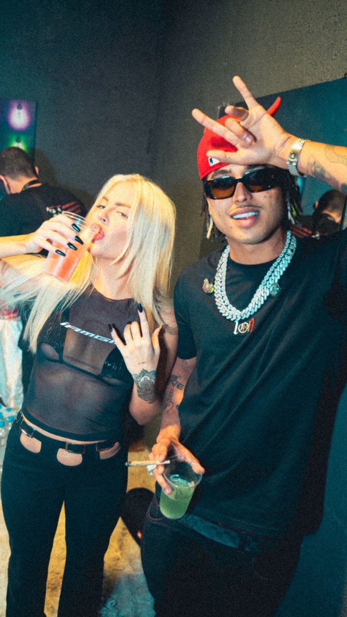 qgda30's tweet photo. Matuê e Luísa Sonza ontem em SP, a cantora prestigiou o show do trapper cearense. 🤍 https://t.co/CGeEjmflNt