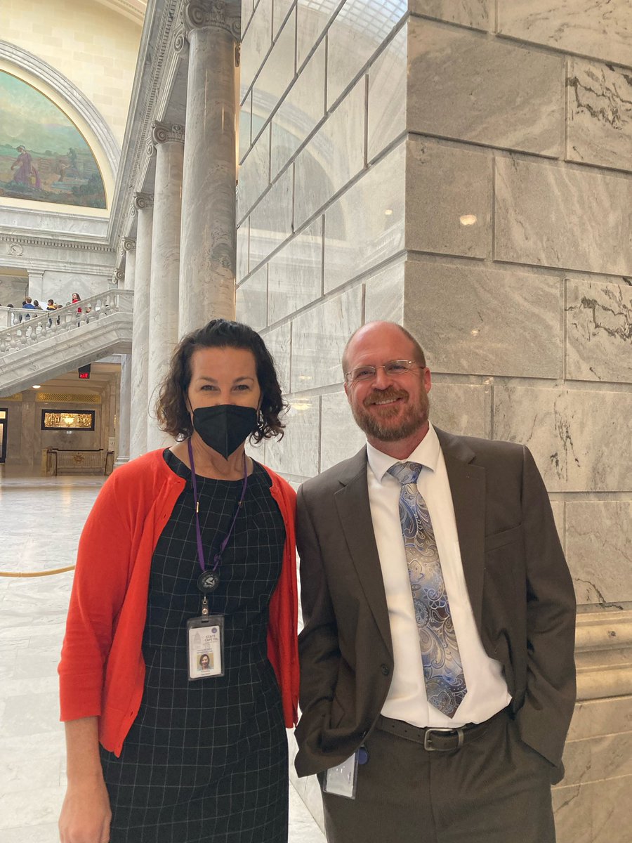 Thank you to our Police Chiefs and dedicated officers who serve and help keep our communities safe!

Great to catch up with <a href="/drapercity/">Draper City</a> Police Chief Eining today!

Special shout out to my friend, Rep <a href="/MatthewGwynn/">Matthew Gwynn</a>, who serves as a Rep AND the Roy City Police Chief! 
👏🙏#utpol