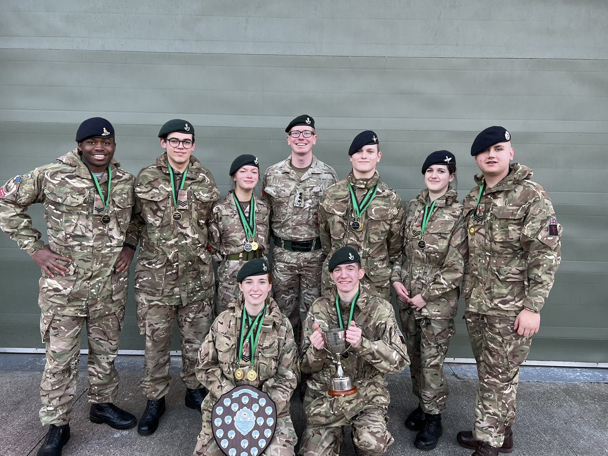 MajDodsACF's tweet photo. Well done to everyone for taking part in the @nerfca shoot on Sunday. Durham ACF had 8 teams entered into the Summers Bowl and a team in both the Jarvis Cup and Surtees shield! We took away the Jarvis Cup and Surtees shield and the Cadets had a fantastic day out 😀  @ArmyCadetsUK https://t.co/F8xfD2AZoc