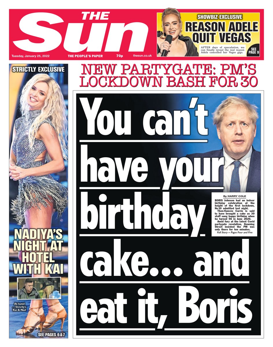 Tempete Indignation Des Preuves Epouvantables La Presse Britannique Reagit Au Nouveau Scandale Qui Touche Boris Johnson La Libre