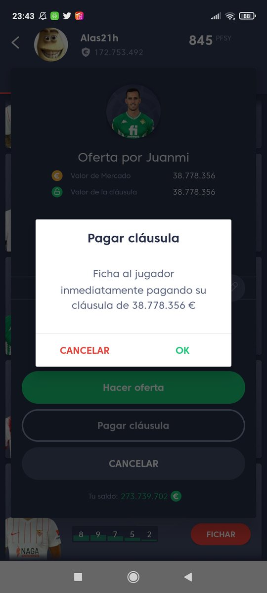 josmizfantasy's tweet photo. 📌 Desde #LFMtips aconsejamos dar un repaso por las plantillas de tu liga en clave @FantasyLaLiga, siempre puedes encontrar gangas. 🧐
Alguna más he encontrado, pero a veces hay que cerrar los ojos y dejarlas pasar si no es necesario. 👼 Sed buen@s!! https://t.co/pFI7SGKP3K