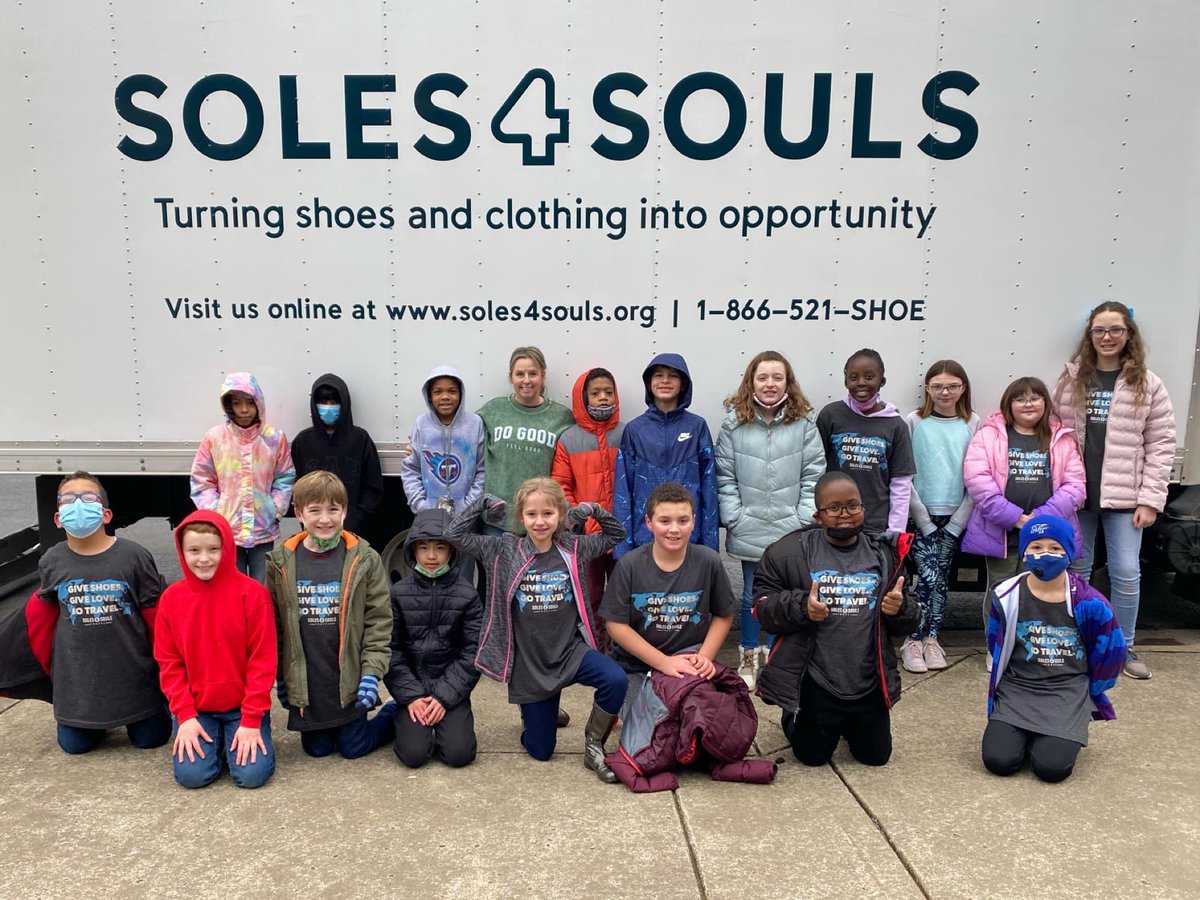 Sanders4Journey's tweet photo. We ended our shoe drive for @Soles4Souls by collecting a total of 2,761 pairs of shoes. Super proud of the hard work and effort that my students put into this service project! @WeAreBarfield @rucoschools https://t.co/uJAZC6YE9P