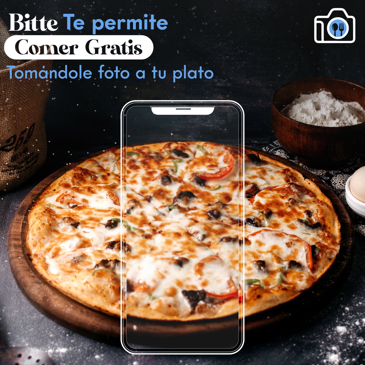 bitte_ec's tweet photo. Si eres de los que les gusta tomar fotografías a sus platos de comida, esta aplicación es tu mejor aliada 📲

BITTE te permite COMER GRATIS en tus visitas al restaurante de tu preferencia 🍽

Úsala y podrás disfrutar de más comidas deliciosas 👌🏽

#enjoyyourbitte https://t.co/UiG9Z1cecO