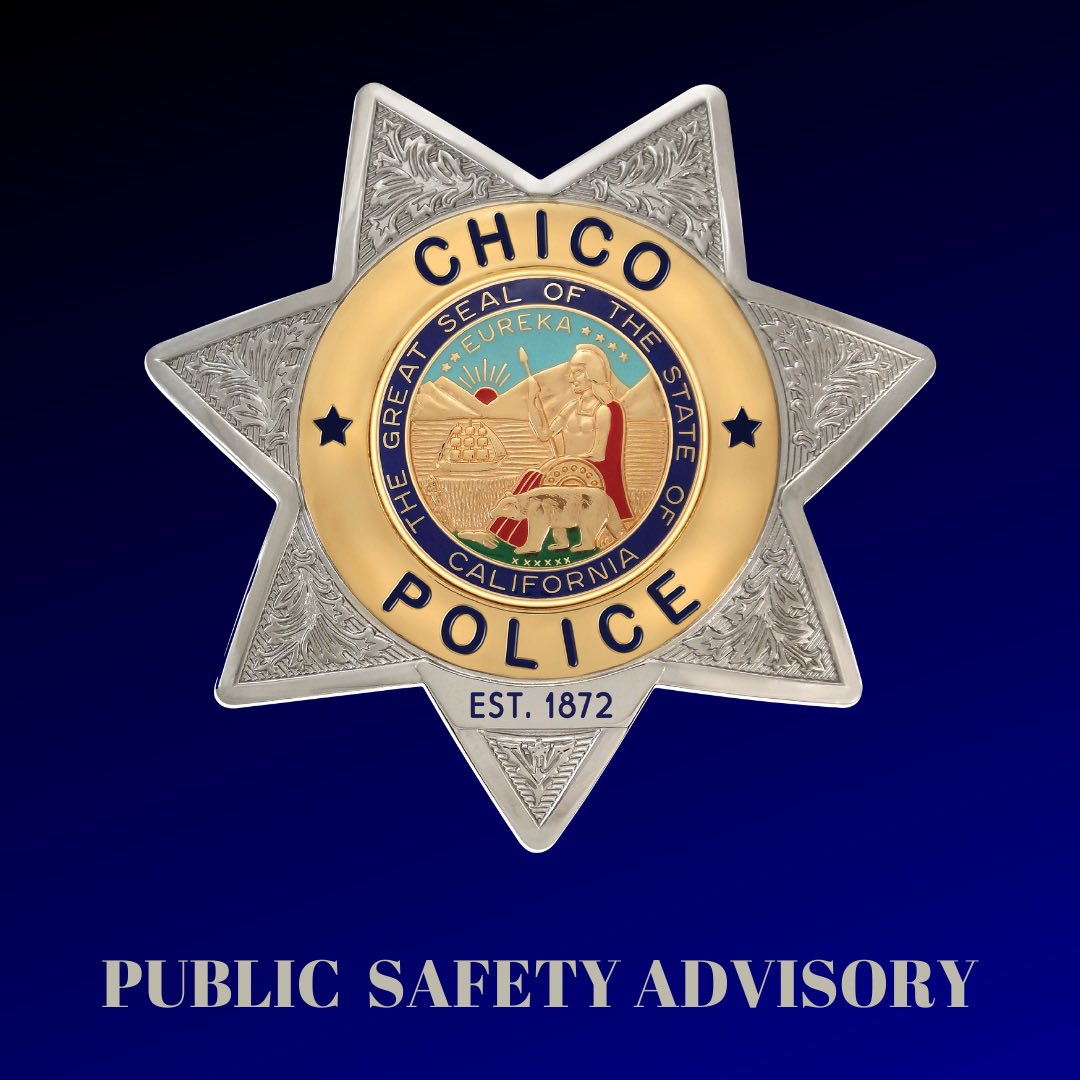 Chico Police Dept. tweet media