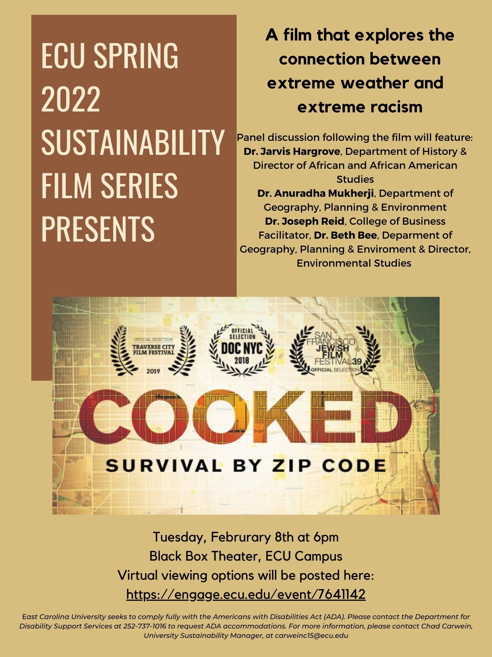 Ecu Spring 2022 Schedule Ecu Dept. Of Geography, Planning And Environment On Twitter: "What's The  Relationship Between #Extremeweather And #Environmentalracism? Find Out On  2-8-22 At 6Pm, Part Of @Sustainecu Spring 2022 #Sustainabilityfilm Series.  Virtual Viewing Info