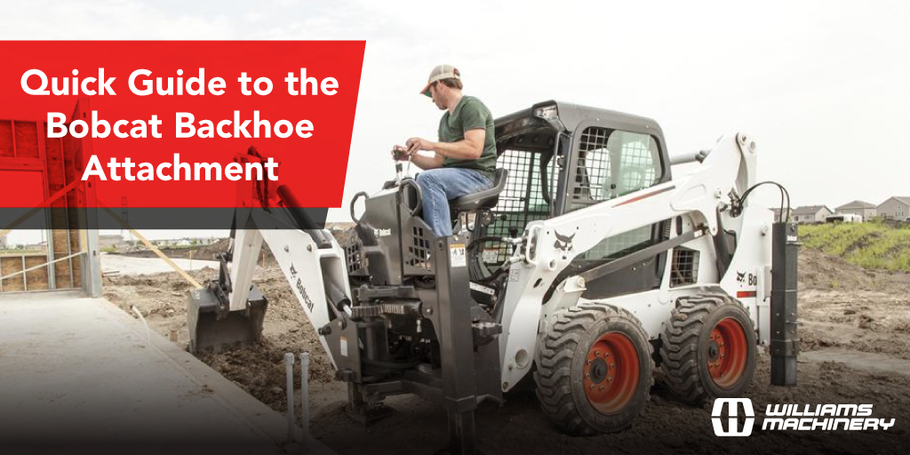 Williams_Mach's tweet photo. Find out how a #Bobcat #BackhoeAttachment can answer your excavating needs in landscaping, nursery work, sewage systems, and water or power line projects. https://t.co/WBNpCqh5OL

#WilliamsMachinery #BobcatBackhoe #BobcatEquipment https://t.co/x0XYN8fct2