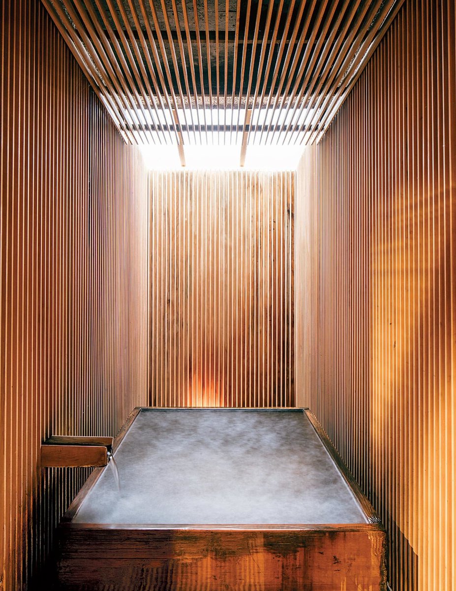 GabrielsNotes's tweet photo. Kengo Kuma is a starchitect I can get behind.

His buildings are built almost exclusively from cedar, which makes them feel warm and traditional, yet also playful and new. It's as if the sun is always shining and the fire is always on. They feel like home. https://t.co/K9O9YdiAL2