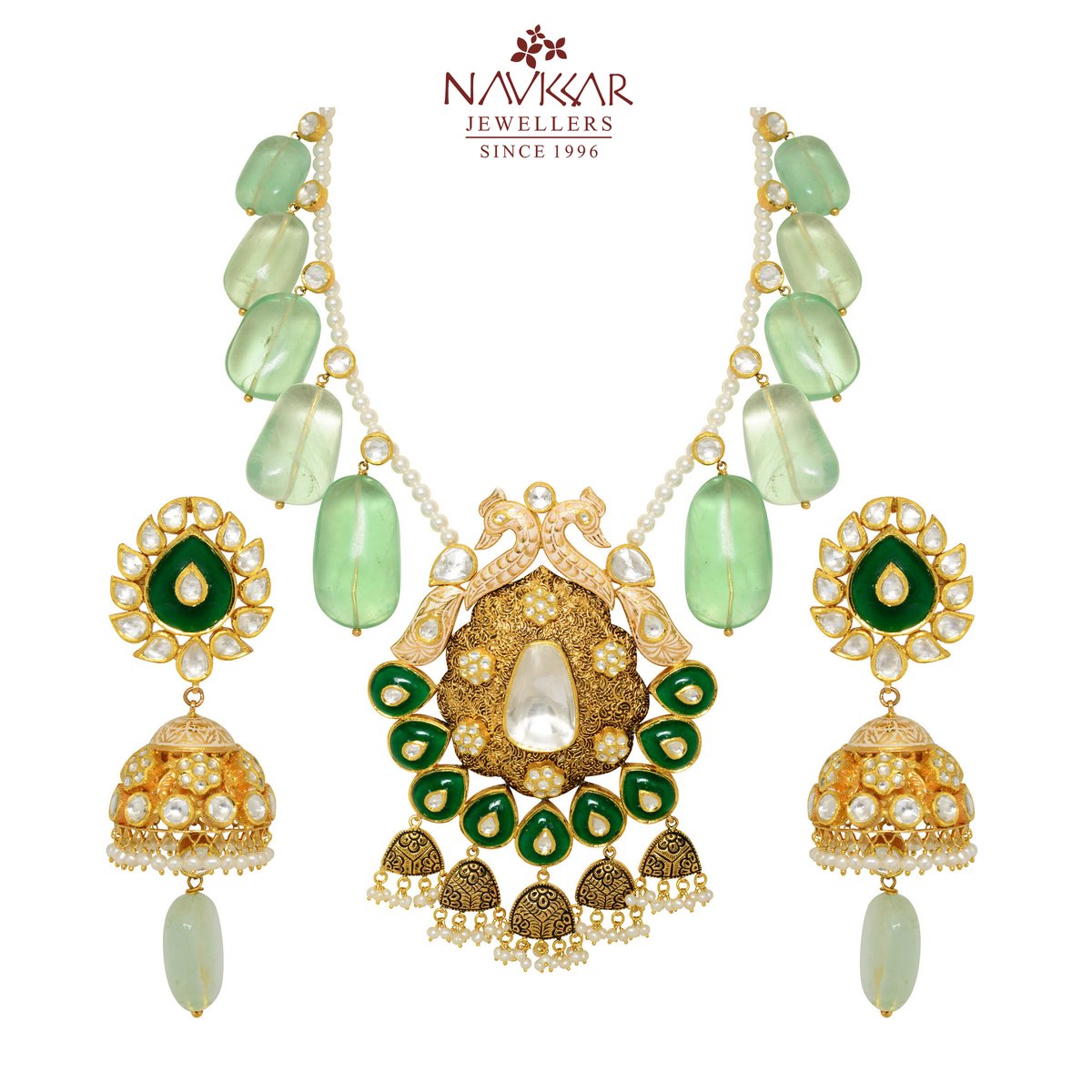 navkkarjeweller's tweet photo. Jewellery has the power to be the one little thing that makes you feel unique. Visit Our store today and select from latest in trend collection or check Kundan Necklace Set KST-NJ51513 from https://t.co/NUqSZpcae0
#navkkarjewellers #blencci #thesilverstore #stylewithmuskanjain https://t.co/A17QFP1BYh