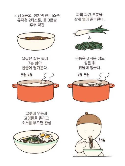 향긋한 유자냉우동..
유자청이 들어가서 향긋하고 풍미가 깊고 유자와 간장, 파의 감칠맛이 서로 잘 어울리고 좋아요ㅎㅎ참치액이 없다면 간장 한 큰 술 반에 쯔유 반 큰술을 넣어주면 됩니다. 달걀은 취향껏 조리해 올려주세요~ 