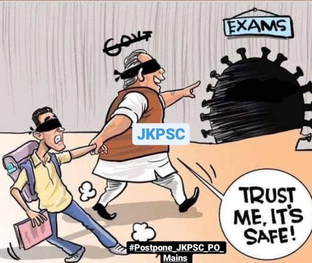 FirdoosAlam's tweet image. Authorities at the helm of affairs r bound to adhere their own rules and orders.Hence under lawful obligation  the #jkpsc must postpone the PO_mains_exam
@JKPSC_News @OfficeOfLGJandK @Saksham92686186 @WaseemM40773941 
#postpone_po_mains_exam