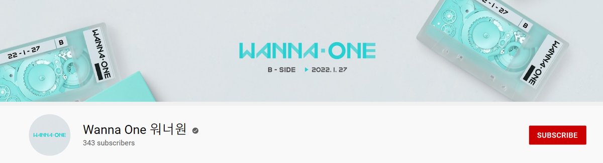 WannaOneUpdate's tweet photo. Wanna One's Official YouTube Channel! 

🔗https://t.co/2yYOlueq6Q 
#WannaOne #워너원 @WannaOne_twt https://t.co/hfGVoTaxjP