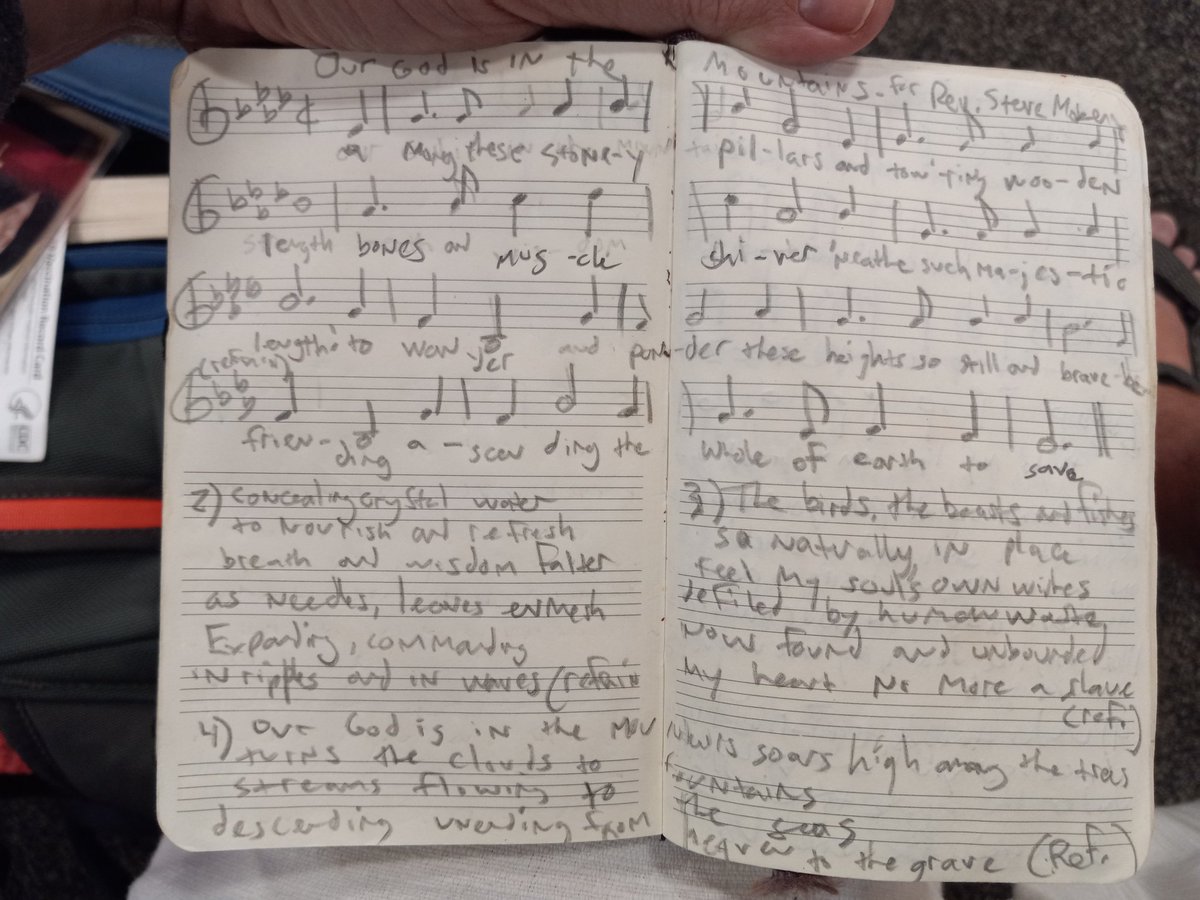 PolyglotEvangel's tweet photo. NEW SONG: I finished this commission a few weeks ago but because of chaos I'm only JUST putting it up. 2 more new hymns coming this week.
Also, my wife said: "These words are me! They are my life!" #HighestPraise
Title: Our God Is in the Mountains (1/5) https://t.co/PZVoqf4Yyt