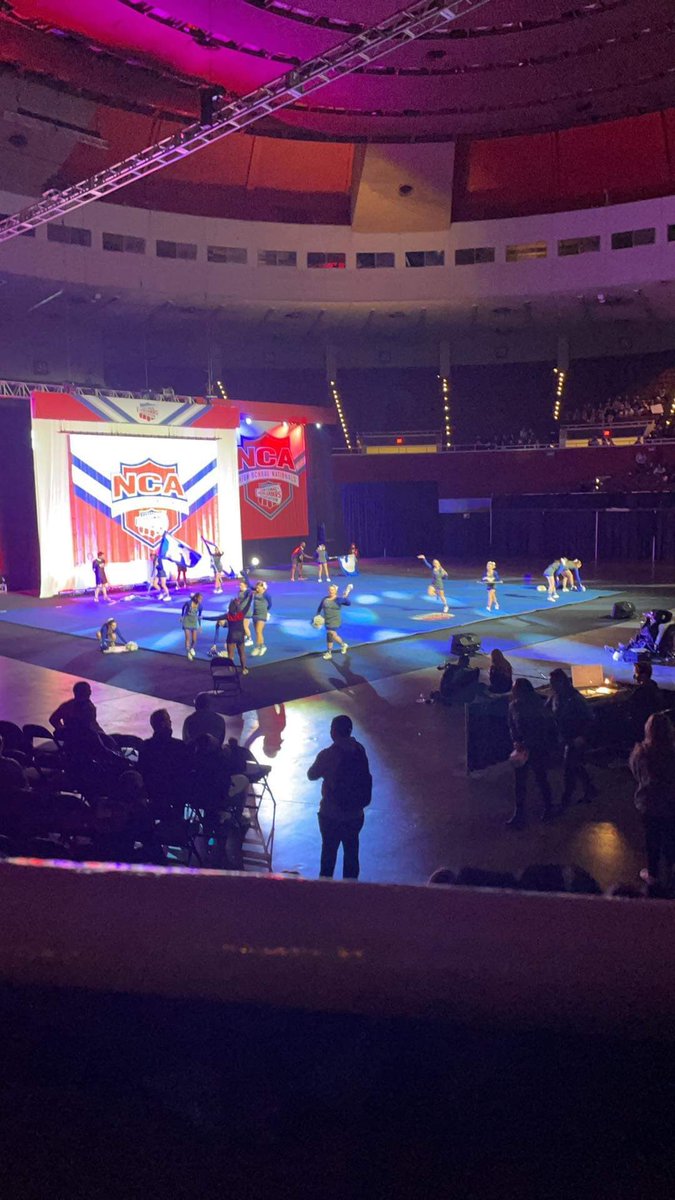 7th in the Nation for HS Cheer! So Proud &amp; First time seeing golden boy! Was a great weekend in Dallas TX! A little chilly but we had a blast! <a href="/NCACheerIeading/">NCACheer</a> <a href="/KSSchub/">Kathy Schubert</a> #ATT <a href="/ATT/">AT&T</a> #NCAcheer