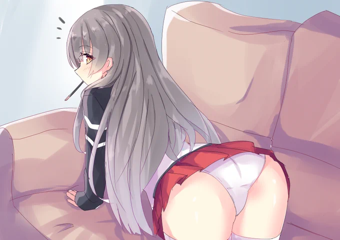 「なにー?」パンモロの阿賀野
#艦これ版深夜の真剣お絵描き60分一本勝負
#艦これ版真剣お絵描き60分一本勝負_20220124 