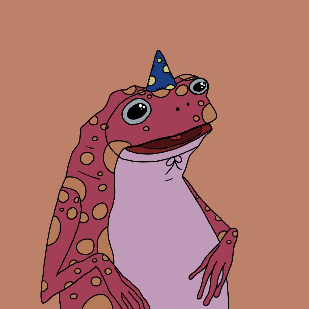 <a href="/jesse_altman/">JA</a> <a href="/FroggosTez/">FroggosTez (SOLD OUT)</a> @ps1graphics2000 I like the “cute face” trait the best! 

Be sure to mint a couple before the next reveal at froggos.xyz !!!