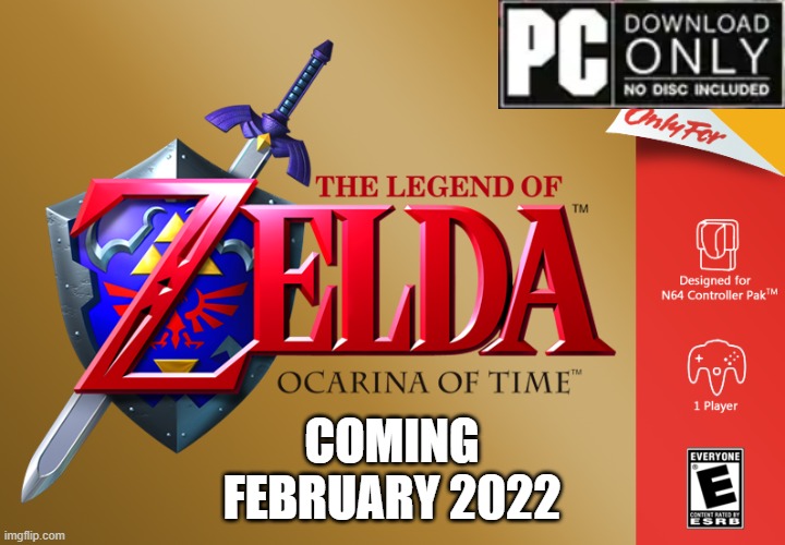 PC port of Ocarina of Time prepares for February release