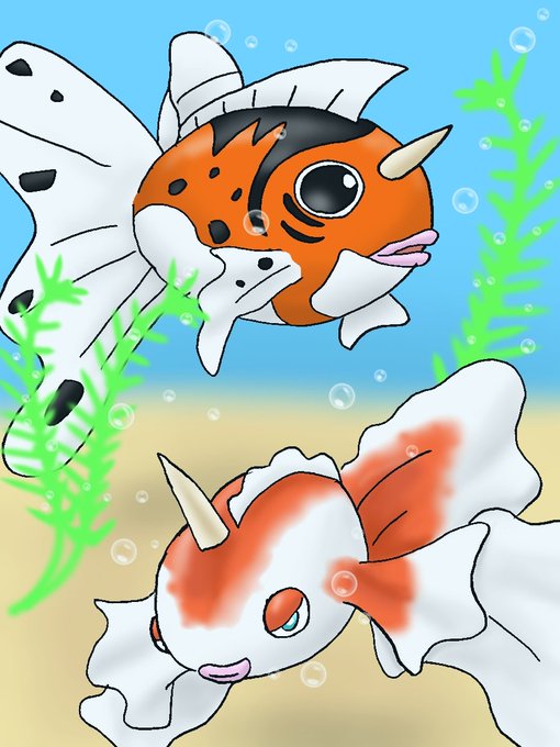 トサキントのtwitterイラスト検索結果