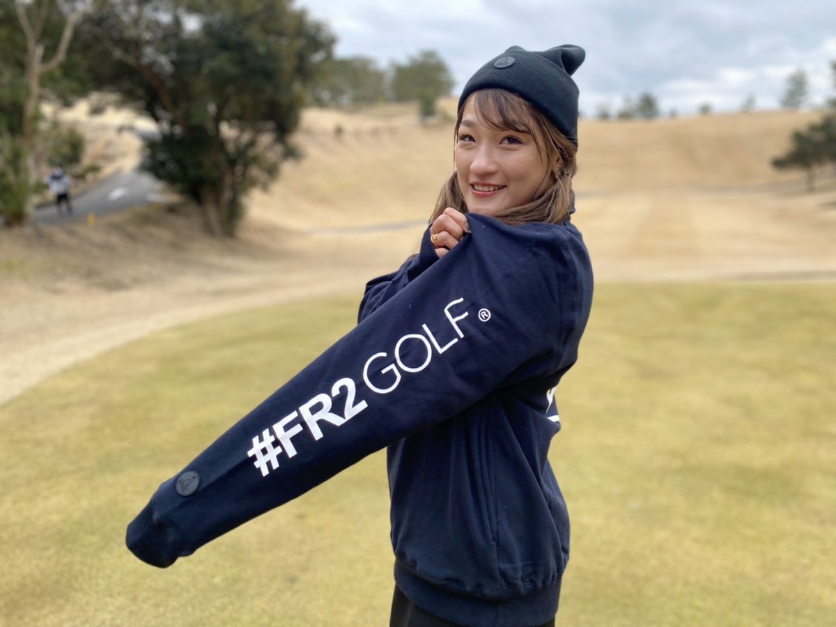 極美品 FR2 golf エフアールツー ゴルフ パーカー ブラック