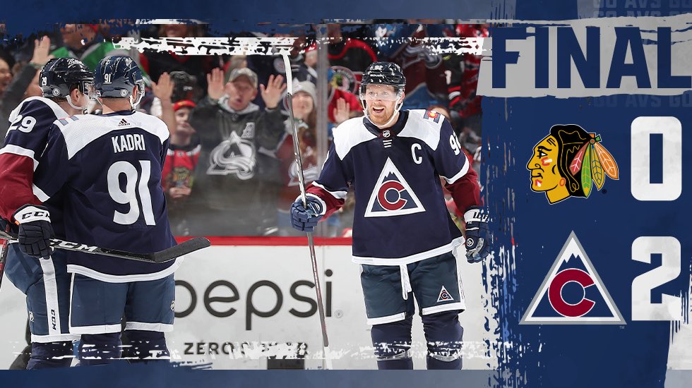 Avalanche's tweet photo. SHUTOUT FRANCOUZ AND SHOUTOUT THIS TEAM!

#GoAvsGo https://t.co/z4STQol4Fj