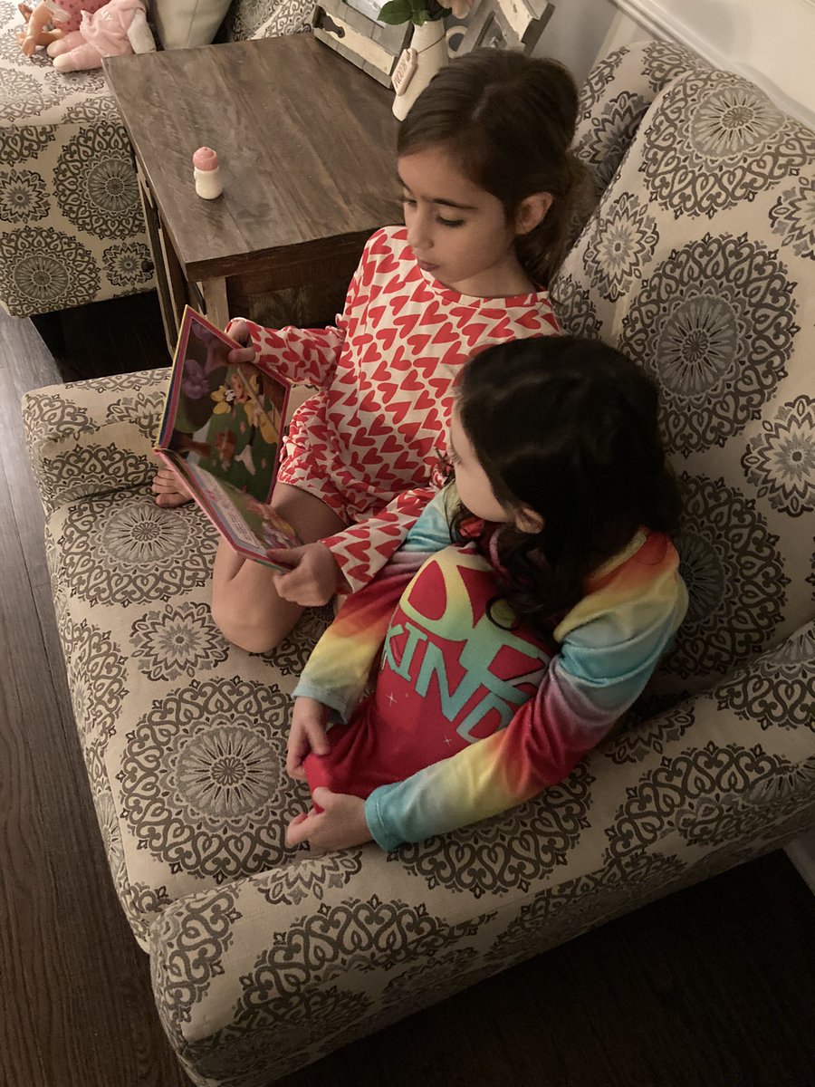 jillklein22's tweet photo. Olivia reading to her little sister for P.A.R.P.! @WWP_Dalers @WWPPTA https://t.co/YxKdBzAEOq