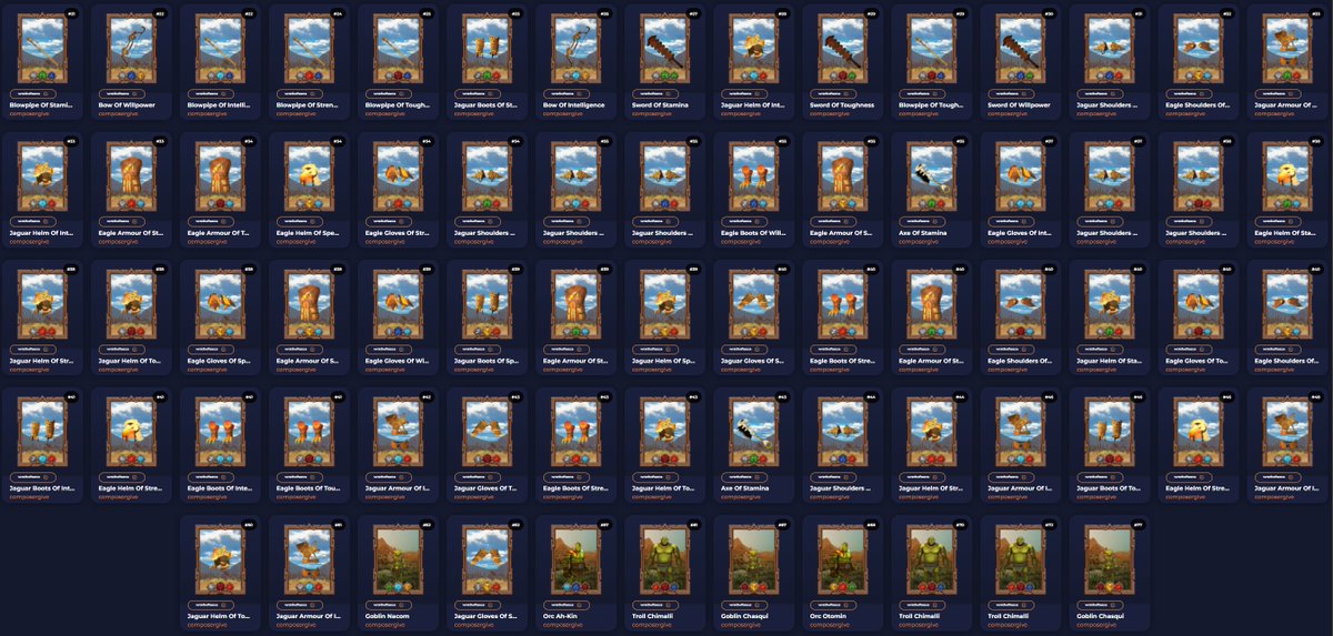 NftComposer's tweet photo. 🍀 71 lucky participants will win one of my common #WrathofTezca #NFTs

#Giveaway Rules:
✅ Like &amp; RT
✅ Follow @NftComposer &amp; @WrathOfTezca 
✅ Fill in the form https://t.co/5ln3uNsRd9
🙏 Tag friends
⏰ Ends in 48-72 hours
#PlayToEarn on @WAX_io #nogas https://t.co/iSBwMzDcnq