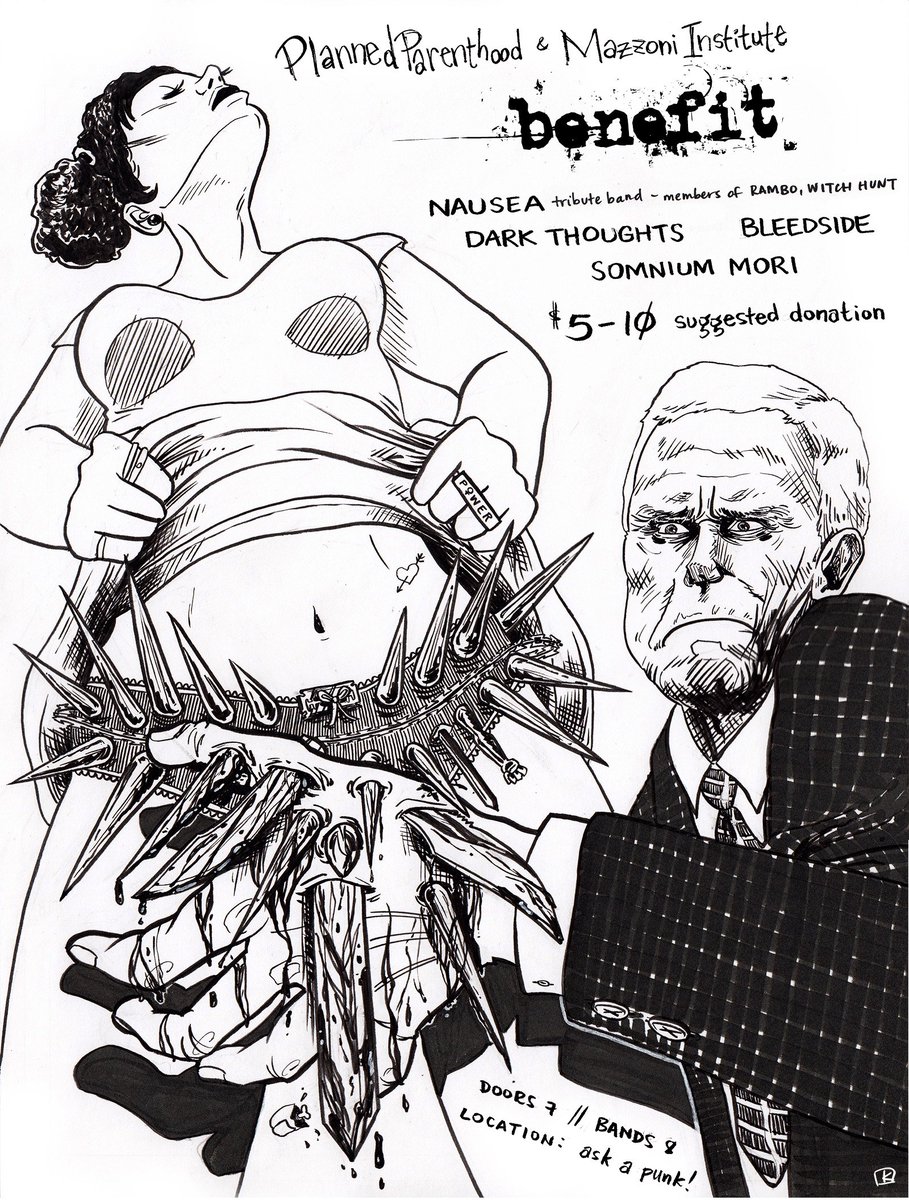 kellypcomics's tweet photo. File under:
Artwork That Cost Me A Small Comics Job Because The Catholic Review Panel Wasn't A Fan
#AbortionsForAll #SupportPlannedParenthood https://t.co/TYfXvIutAj