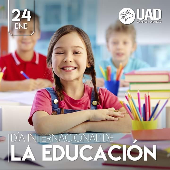 UD_Monterrey's tweet photo. Este 24 de febrero se proclamó como el Día Internacional de la Educación. La educación es un derecho humano, bien público además de una responsabilidad colectiva que ofrece a los niños y niñas una oportunidad alcanzar un futuro mejor 😄

#SiempreGrandes #SiempreLobos #educación https://t.co/PMkaAn6Nda
