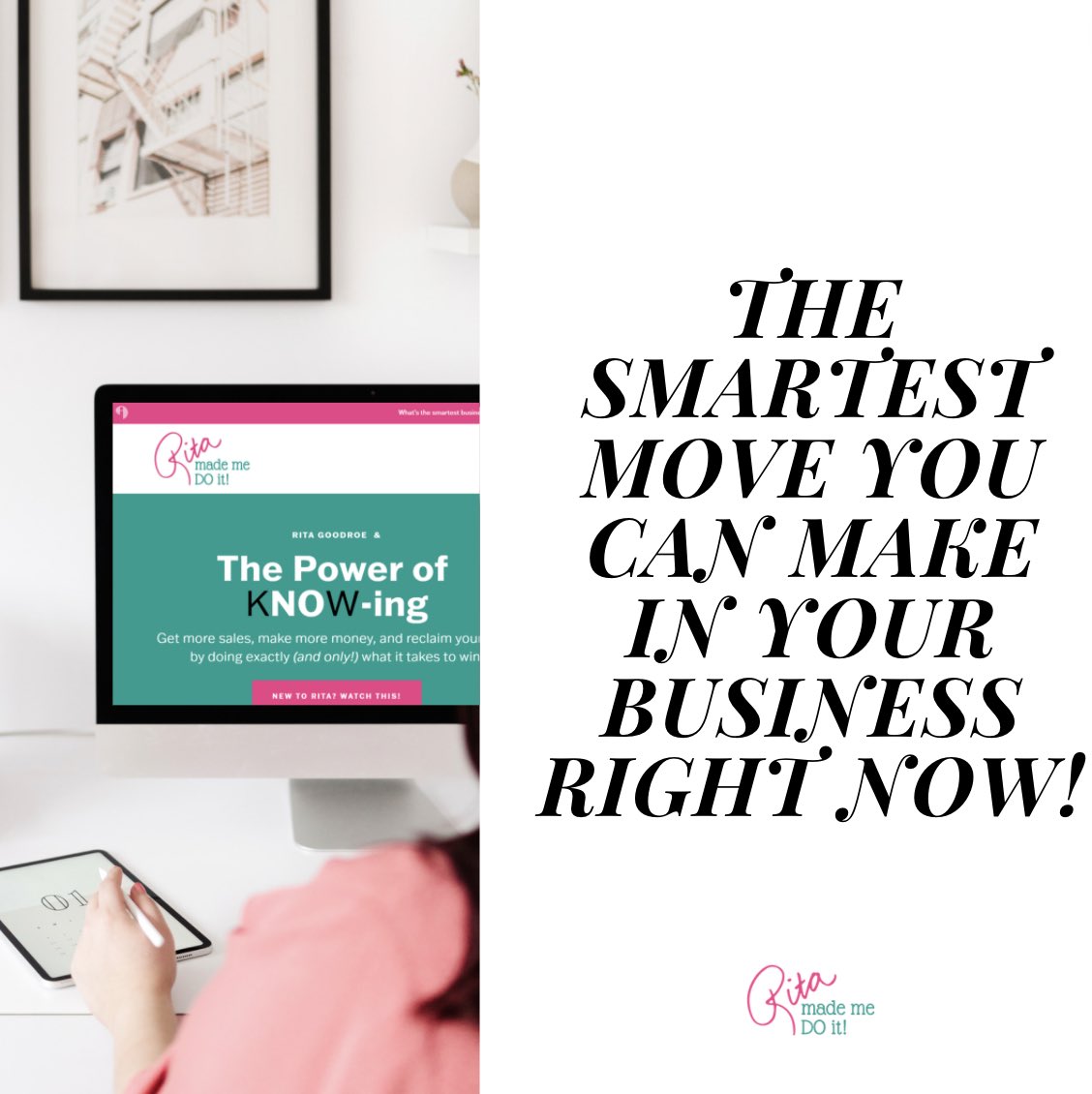 Take my new quiz, “Your Right Next Step”, to find out the next step to grow your business AND receive a tool that will help you take action! ⁣
⁣
The quiz is now LIVE on my NEW website: 

ritamademedoit.com/quiz
⁣
Then come back &amp; tell me how you scored!⁣