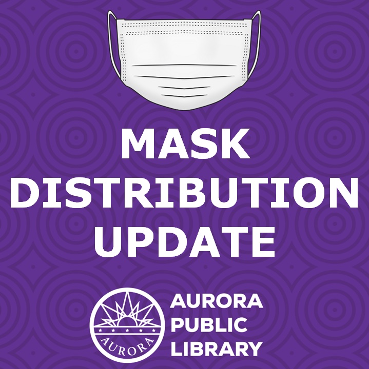 In consideration to those who can’t be at the libraries at opening time, the next allocation of KN95 masks by Aurora Public Library will take place in the evening, from 5 to 6 p.m. Tuesday, Jan. 25 at all library locations. (1/3)