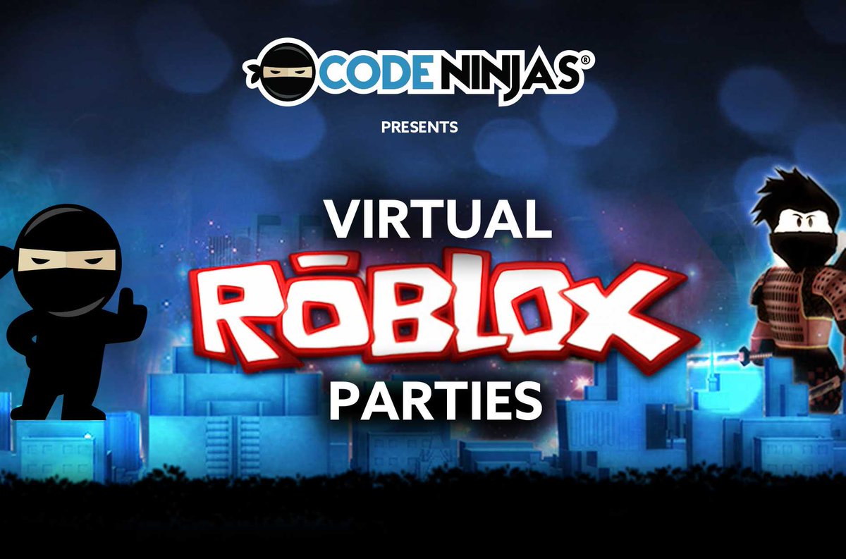 codeninjassc's tweet image. Birthday party? 
Or just a regular old - we don&apos;t need a reason - party? 

Let us host your ninja and 10 friends on our private server for 2 hours of Roblox! 

DM us for details. 
#partytime #roblox #gamers #kidswhocode