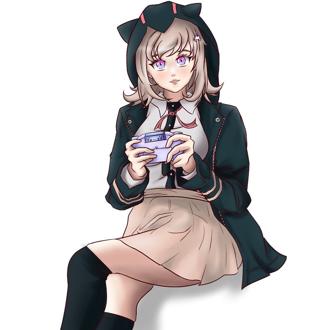 Vo_oVart's tweet photo. “She’s so fine she done pissed me off… how are you that fine BLEEP!!!”- @berleezy 
#danganronpa #ChiakiNanami #animefanart #animetwt #arttwt #fanart https://t.co/EchAGypynF