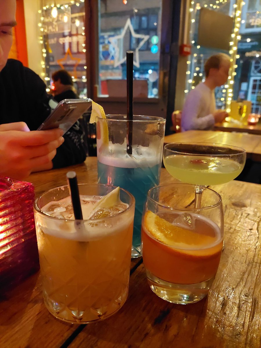 Just testing all the cocktails. #cocktails #york #Hospitality #fossgatesocial